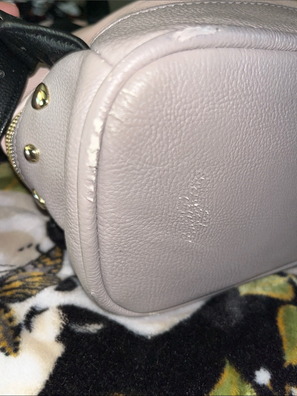 Betsey Johnson pastel pink & purple backpack - Picture 4 of 7